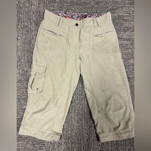 Women's Tan Cargo Shorts